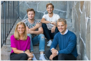 Founders: Elsa Bernadotte, Hjalmar Ståhlberg Nordegren, Ludvig Berling, Mattis Larsson