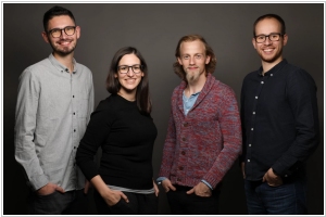 Founders: Florian Mikl, Raphaela Egger, Boris Rauter, Sören Lex