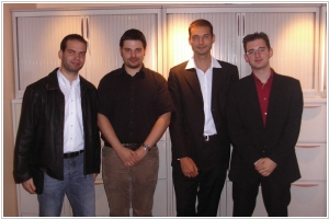 Founders: Stephan Adams, Michael Kapf, Julien Dossmann, Pascal Klein